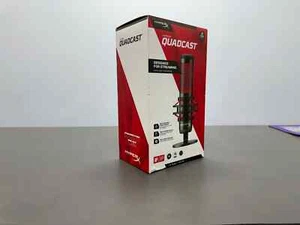 HyperX QuadCast Red LED USB Cardioid Microphone - Black - Picture 1 of 7