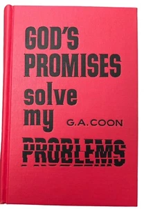 God's Promises Solve My Problems by Glenn A. Coon 1967 Kingsport Press SDA HC - Imagen 1 de 23