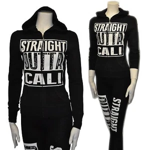 Plus Size Straight Outta Zip UP Hoodie Sweater, Pockets 1X,2X,3X,4X - Picture 1 of 5