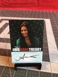 2012 Cryptozoic Big Bang Theory Aarti Mann Autograph Card - Picture 1 of 4