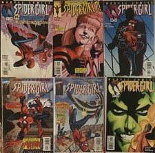 SPIDER-GIRL #10,18,19,33(F)36,37 6 BOOK LOT ALL NM EXCEPT #33 MARVEL