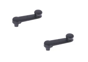 2 x Manual Window Winder Crank Handle Black for 1993 - 2011 FORD Ranger Windstar - Picture 1 of 2