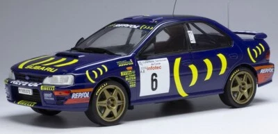 Model rally car Subaru Impreza Catalunya Liatti 1995 IXO Diecast 18RMC063C 1:18 - Image 1 of 4