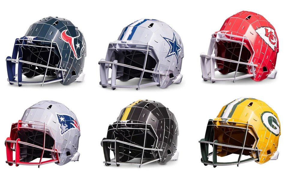 40pc 3D Helmet Puzzle - NFL Helmet - See Team Below  - Image 1 of 1
