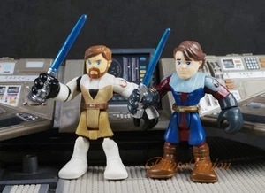 Hasbro Playskool Hero Star Wars Anakin Skywalker Obi-Wan Kenobi Figure K1111_C_H - Picture 1 of 1