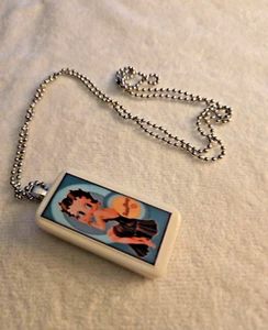 Betty Boop Domino Tile Perlenkette - Bild 1 von 2