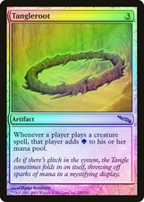 Tangleroot FOIL Mirrodin NM Artifact Rare MAGIC THE GATHERING CARD ABUGames