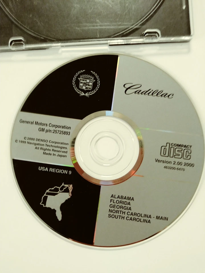 Navigation DVD CD 2000 Cadillac STS Southeast - Image 1 of 4