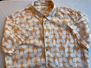 Camisa de hombre Quicksilver Waterman Collection manga corta con botones L - Imagen 1 de 5