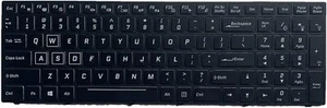 Nuevo teclado para portátil PowerSpec 1710 inglés EE. UU. negro con retroiluminado negro - Imagen 1 de 1