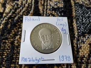 Poland 100 Zlotych 1978 Silver Proof - Picture 1 of 2