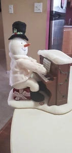 Hallmark Natale JINGLE Pals PIANO PUPAZZO DI NEVE 2005 - Foto 1 di 1