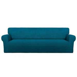 PureFit Super Stretch 4 Seater Sofa Slipcover – Spandex Non Slip Soft Couch S... - Picture 1 of 8
