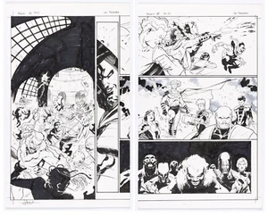 MAGNETO 6 pgs 10 & 11 SABRETOOTH MORLOCK MASSACRE + BROTHERHOOD OF EVIL MUTANTS - Picture 1 of 3