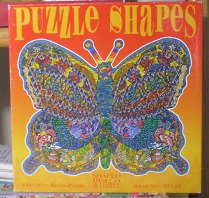 BUTTERFLY BY NINA ALLEN - Complete - SHAPED PUZZLE - Picture 1 of 2