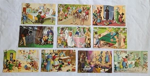 Lotto cartoline d'epoca Alfred Mainzer gatti usate antropomorfe - Foto 1 di 12