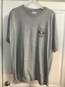 Authentic NFL Apparel 49ers 2003 Schedule T-Shirt - - Size L - Picture 1 of 7