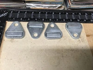 Lot Of 4 Racing Bolt-In Harness Mounting Tabs 1 3/4” Slot New - Picture 1 of 4