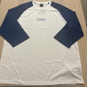 Oakley Herren Factory Pilot T-Shirt 3/4 Arm dunkelblau Gr. Large Baumwollmischung - Bild 1 von 3