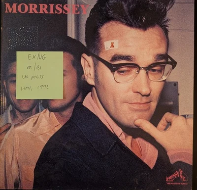 Morrissey We Hate It When Our Friends Become Vinyl Record EX/VG 12POP1629 1992 - Image 1 of 2