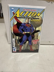 SUPERMAN ACTION COMICS #1000 JIM LEE DC COMICS 80th ANNIVERSARY 2018 - Imagen 1 de 1