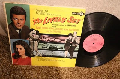 THE LIVELY SET PROMO SOUNDTRACK ALBUM 1964 JAMES DARREN, THE SURFARIS ++ ! - Image 1 of 4