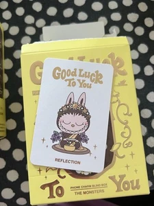Popmart labubu the monsters good luck to you phone charm - Photo 1/1