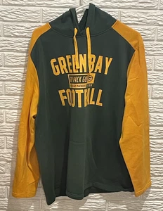 NFL Team Apparel Green Bay Packers Lightweight Hoodie Sweatshirt Men's XL - Picture 1 of 11