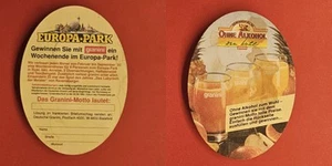 Granini oval Gewinnspiel '92 Europa Park Brauerei Bierdeckel Bier - Picture 1 of 1