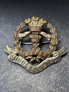 Middlesex Regiment, British Army Cap Badge Sweetheart Brooched. - Bild 1 von 4