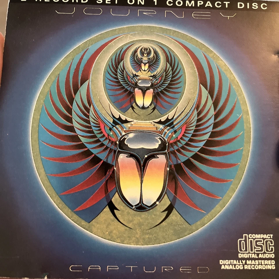 Journey : Captured (CD) CGK 37016 2-Record Set On 1 Compact Disc - Imagem 1 de 1