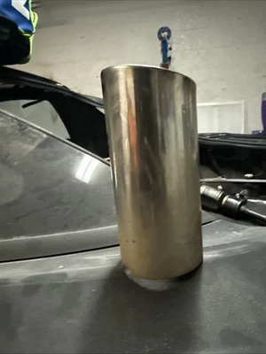 Punta de escape cromada 91-99 Mitsubishi 3000GT Dodge Stealth OEM única Foto 1 de 4