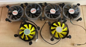Job Lot Computer CPU Cooler fans - Picture 1 of 3