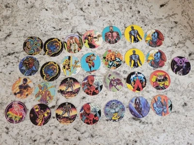 1994 Vintage Z Comic Cap Milkcap POG Set Of 29 RARE FAST SAME DAY SHIPPING - Image 1 of 4