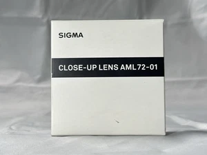 Sigma Close-Up Lens AML72-01 72mm Achromatic Macro Filter – New in Box - Picture 1 of 3