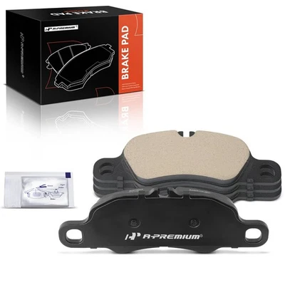 4x pastillas de freno delanteras de cerámica A-Premium para Porsche 911 2009-2016 Boxster 2013-2016 Foto 1 de 4