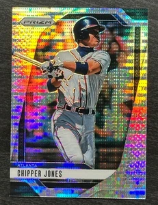2025 Prizm Baseball Chipper Jones #d /499 Pulsar Prizm Atlanta Braves HOF - Picture 1 of 2