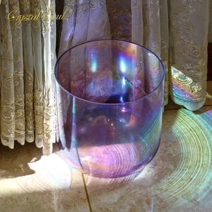 Crystal Soul Crystal Singing Bowl 432HZ Thickened Sound Bowl with Accessories - Picture 1 of 14