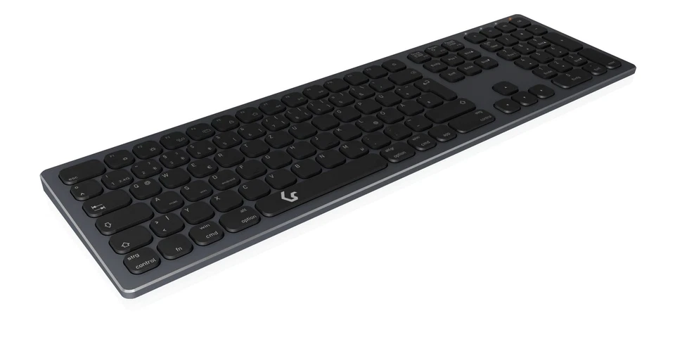KeySonic Kabellose Bluetooth-Tastatur für Windows/MacOS/Android, Deutsches QWERT - Bild 1 von 1