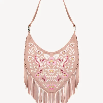Bolso de Hombro Georgina Hobo Bordado-Jodi Lee Bohemio Foto 1 de 4
