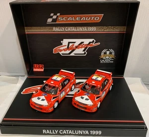 SCALEAUTO SC-6317PACK MITSUBISHI EVO VI RALLY CATALUNYA 1999 #1 MAKINEN-#2 LOIX - Picture 1 of 10