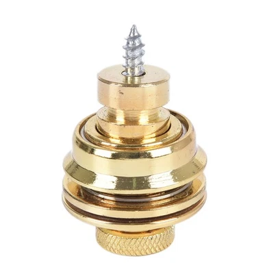 1 peça alça de guitarra trava cintos de guitarra antiderrapante botão de fivela para alça de guitarra ~ - Imagem 1 de 4