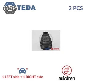 D8224 CV JOINT BOOT KIT PAIR TRANSMISSION END AUTOFREN SEINSA 2PCS NEW - Picture 1 of 5