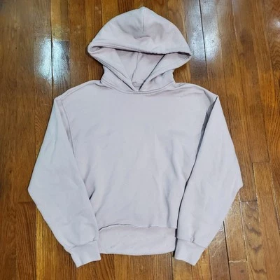 Abercrombie & Fitch Relaxed Soft A&F Fleece XS Hoodie Sweatshirt Copped  - Image 1 of 4