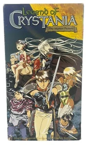 LEGEND OF CRYSTANIA- "The Motion Picture" Pre-Owned VHS Tape 1998-Subtitles - Foto 1 di 6