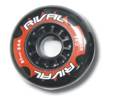 4 STÜCK RIVAL OUTDOOR PRO ! HOCKEY STREET FREESTYLE ROLLEN 72 mm / 64 mm TOP!
