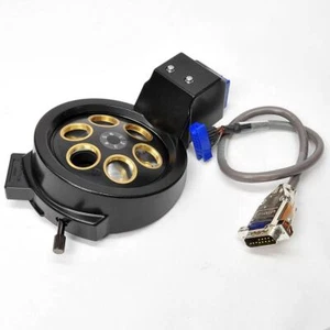 Olympus U-D6REM Sextuple Objective Turret Motorized Microscope Lens Nosepiece - Picture 1 of 6
