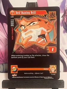 Taladro de afeitar Dragon Ball GT TCG rojo 228 Baby Saga ilimitado ¡Raro! - Imagen 1 de 1