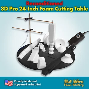 Hot Wire Foam Factory Reconditioned Pro 24-Inch 3D Foam Cutting Table #K03DP - Picture 1 of 6