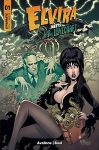 Elvira Meets HP Lovecraft #1 cover quasi nuova dinamite 2024 - Vault 35 - Foto 1 di 1